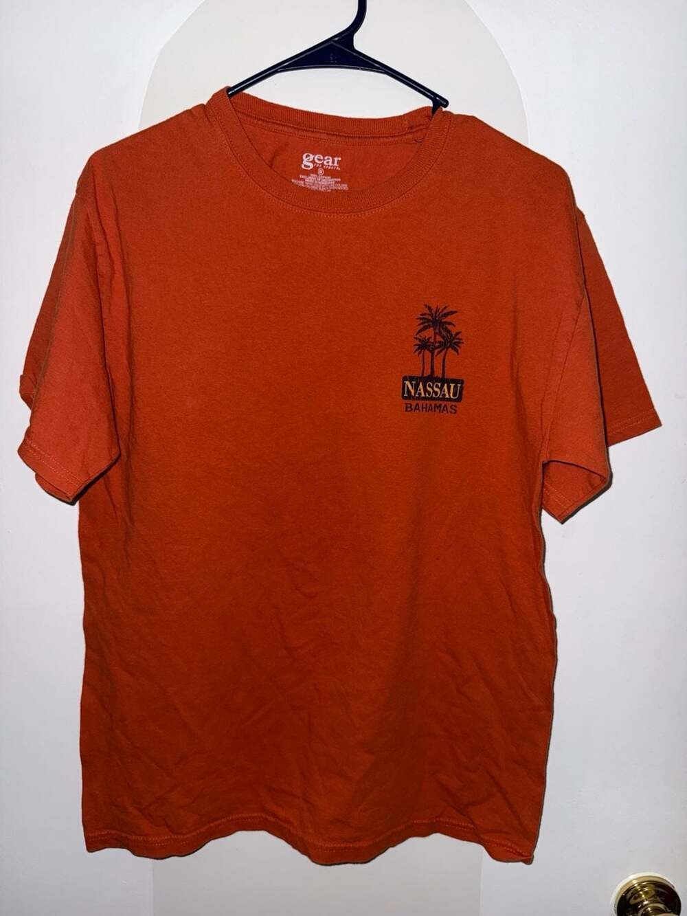 Gear for Sports Nassau Bahamas Palm Tree Graphic T-Shirt